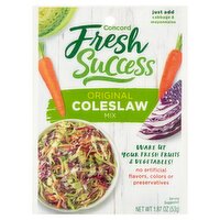 Concord Fresh Success Original Coleslaw Mix, 1.87 oz