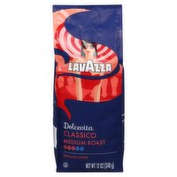 Lavazza Dolcevita Classico Medium Roast Ground Coffee, 12 oz