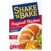 Shake 'N Bake Original Chicken Seasoned Coating Mix, 2 count, 4.5 oz