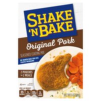 Shake 'N Bake Original Pork Seasoned Coating Mix, 2 count, 5 oz