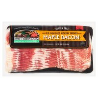 John F. Martin & Sons Old Fashioned Hickory Smoked Maple Bacon, 16 oz