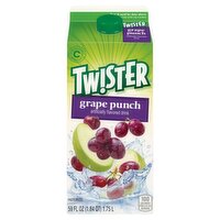 Tw!ster Grape Punch Flavored Drink 59 Fluid Ounce Paper Carton