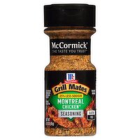 McCormick Grill Mates 25% Less Sodium Montreal Chicken Seasoning, 2.87 oz