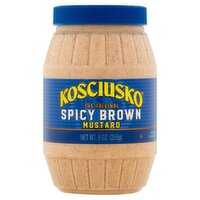 Kosciusko The Original Spicy Brown Mustard, 9 oz