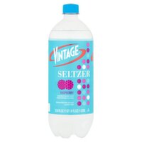 Vintage Raspberry Seltzer, 33.8 fl oz