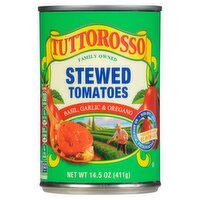 Tuttorosso Basil, Garlic & Oregano Stewed Tomatoes, 14.5 oz