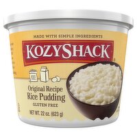 Kozy Shack Original Recipe Gluten Free Rice Pudding, 22 oz