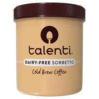 Talenti Cold Brew Coffee Dairy-Free Sorbetto,1 pint