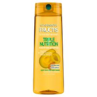 Garnier Fructis Triple Nutrition Shampoo, Dry to Very Dry Hair, 12.5 fl. oz.