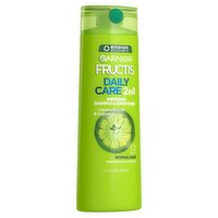 Garnier Fructis Daily Care 2in1 Energizing Shampoo & Conditioner, 12.5 fl oz