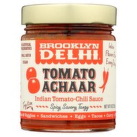 Brooklyn Delhi Indian Tomato Achaar Chili Sauce, 9 oz