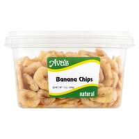 Ava's Natural Banana Chips, 12 oz