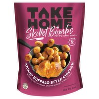 Take Home Skillet Bombs Kickin' Buffalo Style Chicken Pan-Fry Potato Snacks, 10 oz