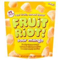 Fruit Riot! Sour Mango Candy, 8 oz