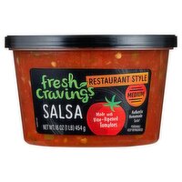 Fresh Cravings Medium Restaurant Style Salsa, 16 oz