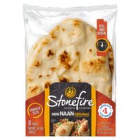 Stonefire Original Mini Naan Family Size, 8 count, 14.1 oz