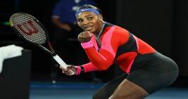 FILE: United States' Serena Williams at the Australian Open tennis championship (AP Photo/Hamish Blair)