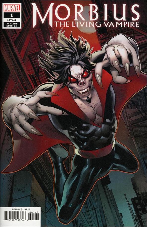 Morbius issue 1-D Greg Land 1:25 Cover