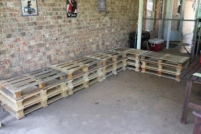 How to make a bench. Diy Pallet Furniture - Step 5