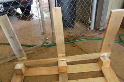 How to make a bench. Diy Pallet Furniture - Step 9