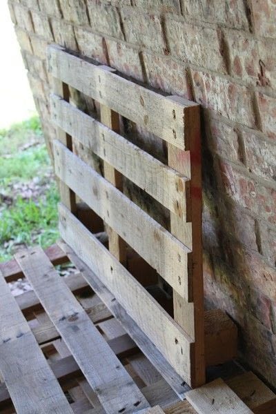 How to make a bench. Diy Pallet Furniture - Step 11