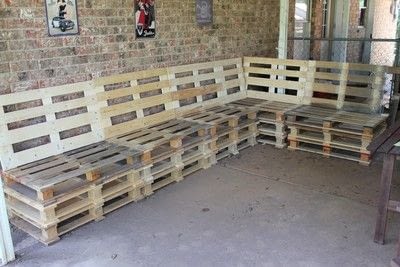 How to make a bench. Diy Pallet Furniture - Step 18