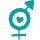 Chinese Gender Predictor icon with boy and girl symbols