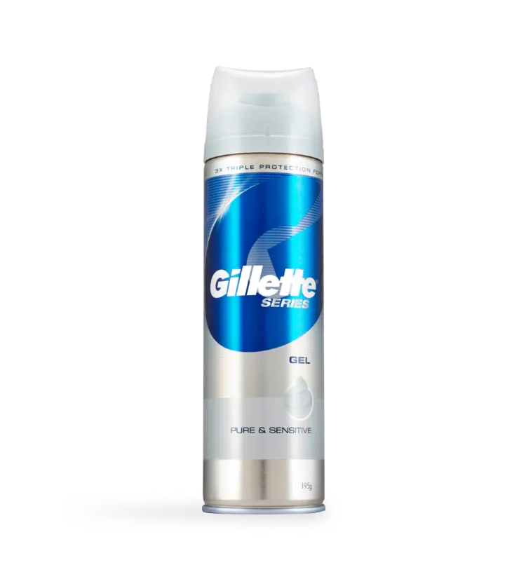 Gillette Series Pure And Sensitive Shave Gel