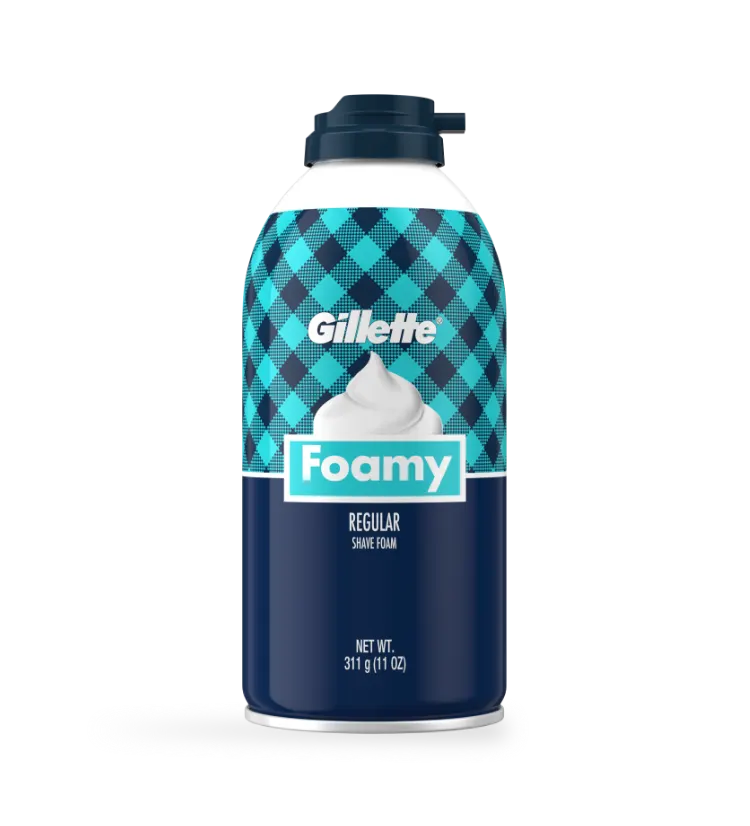 Gillette Fat Foamy Regular Shave Foam