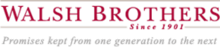 Company logo for Walsh Brothers