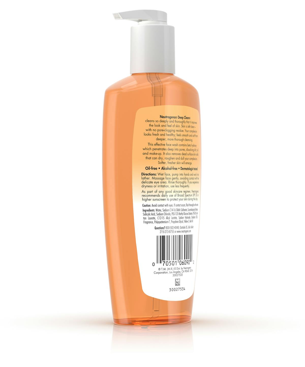 Neutrogena Deep Clean® Facial Cleanser