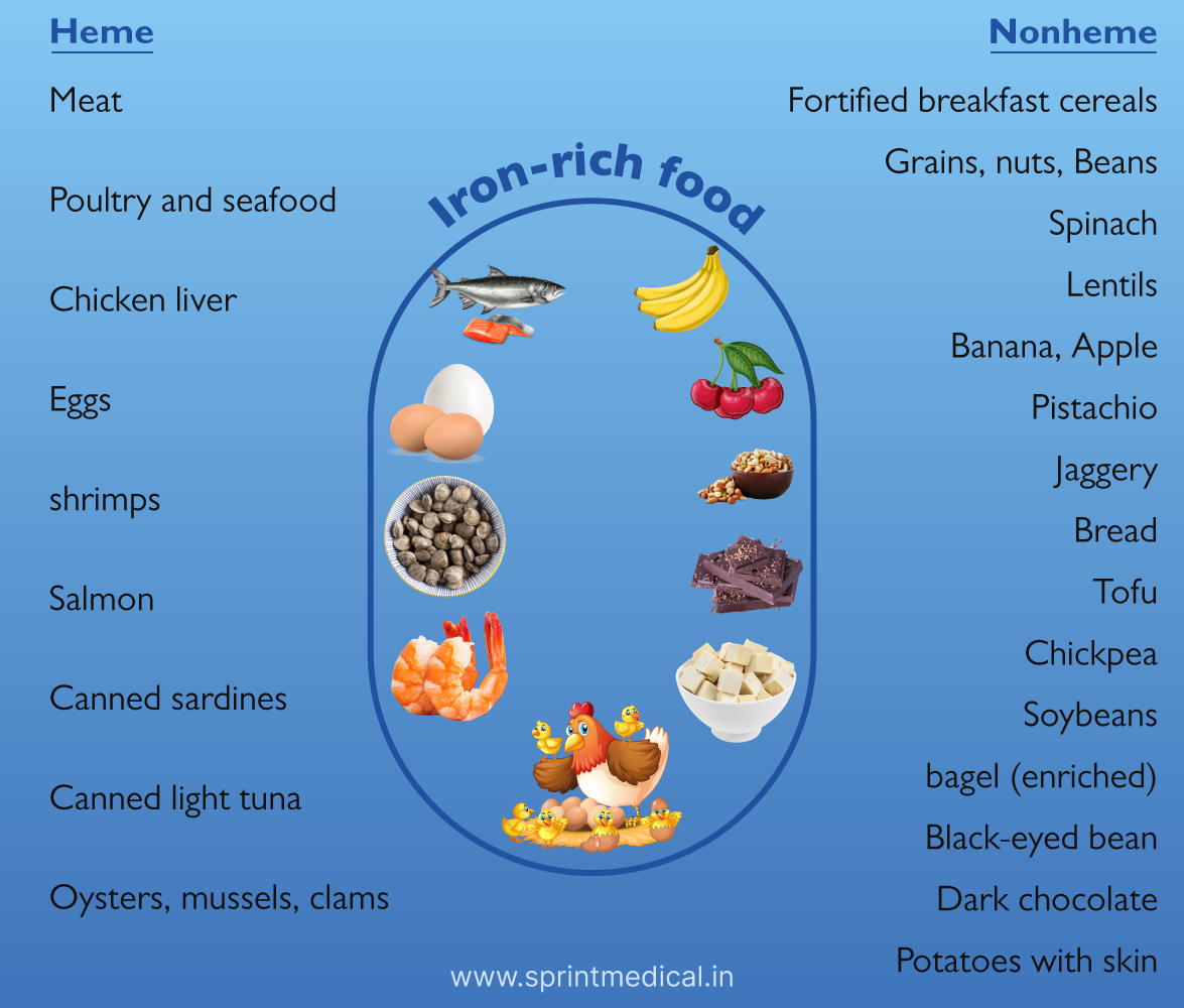 List Of Iron Rich Foods For Anemia - Infoupdate.org