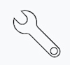 Wrench Icon for DIY button on home page