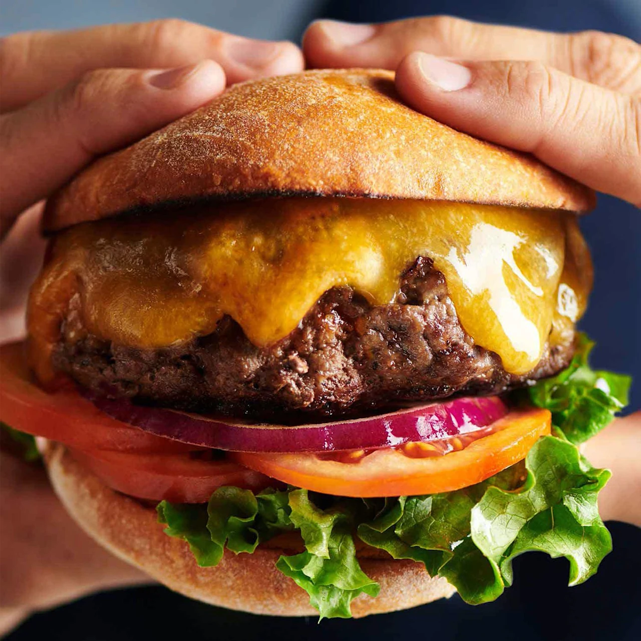 Classic Cheeseburger with Tillamook Cheddar