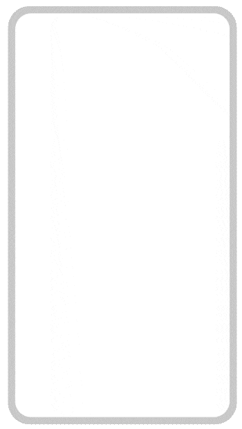 A blank white screen on a mobile device.