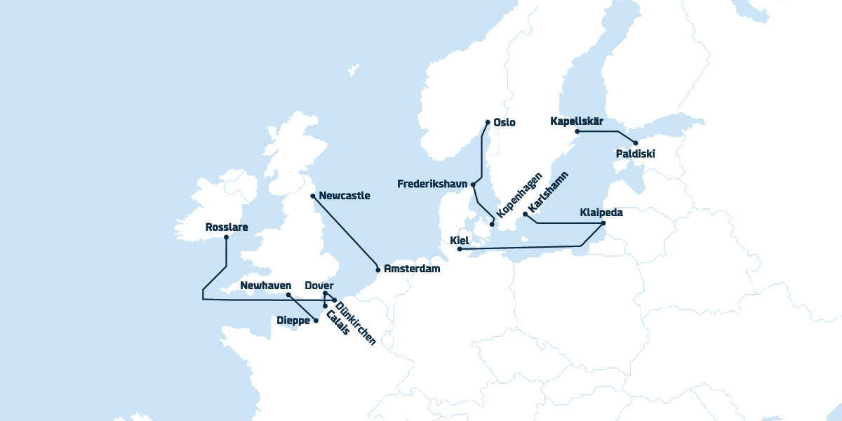 DE Passenger map all routes