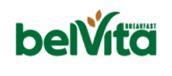 BelVita Breakfast logo with green text and leaf graphic