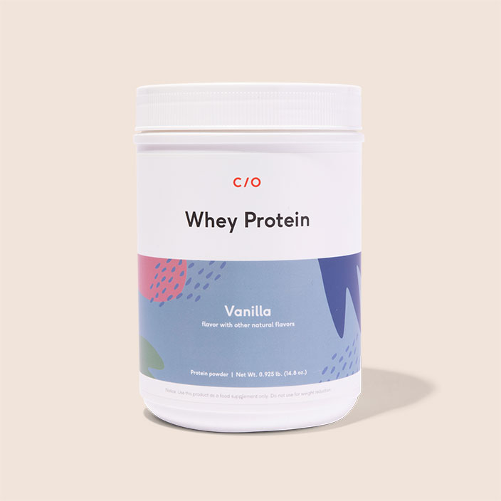 Vanilla Whey Protein Powder: Grass Fed | Care/of