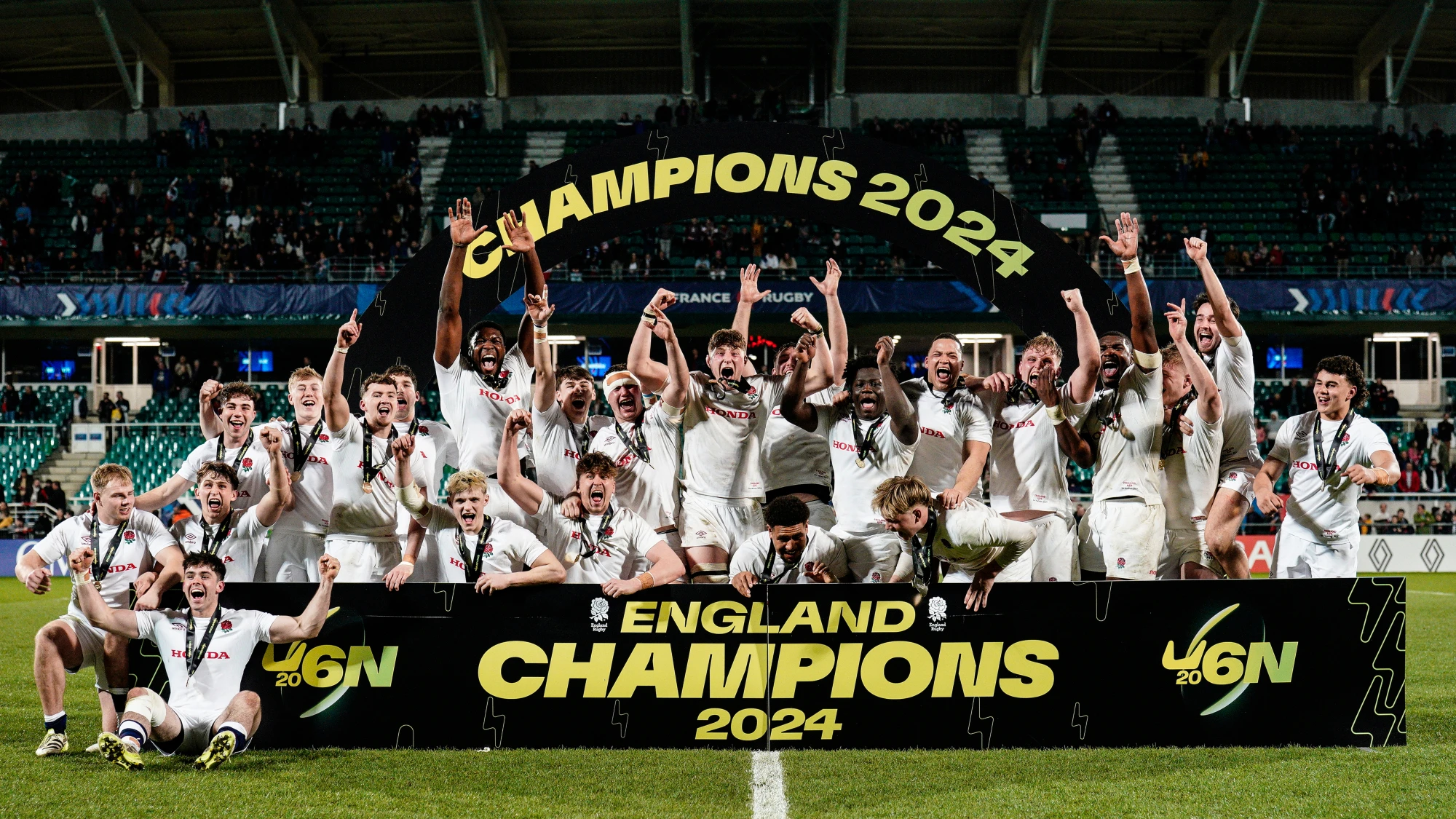 England U20 champions