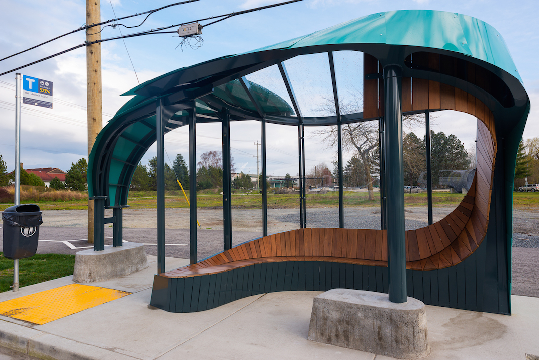 This is Metro Vancouver's fanciest transit bus shelter (PHOTOS) | Urbanized