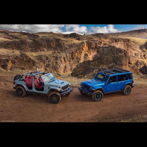 Image for 2024 Jeep Wrangler High Altitude 4xe - Exteriors, Interiors and Details