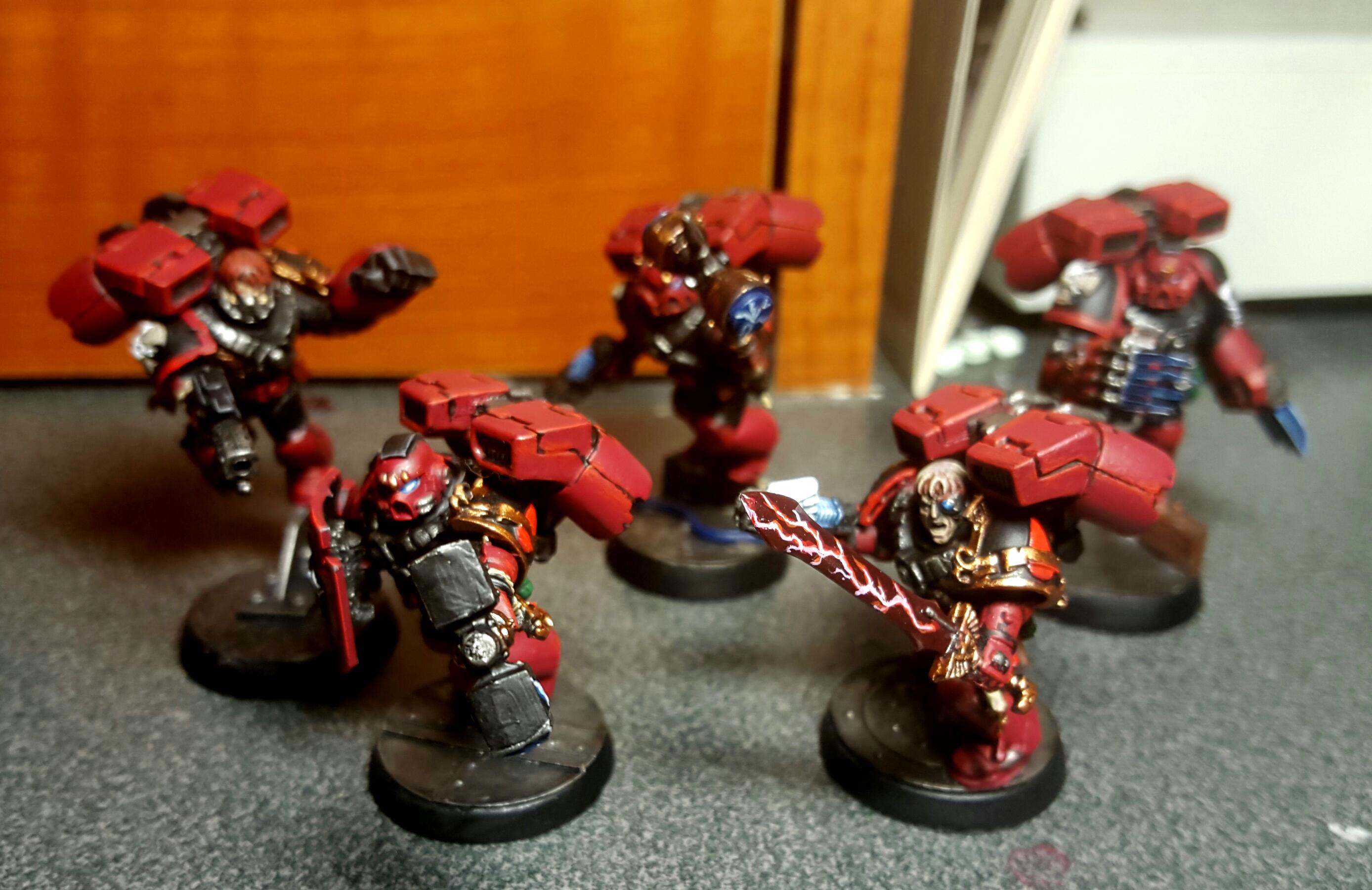 Blood Angels, Grail Wardens, Jump Pack, Vanguard