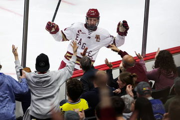 New York Rangers NCAA prospect report: Gabe Perreault leads Boston College to top of polls