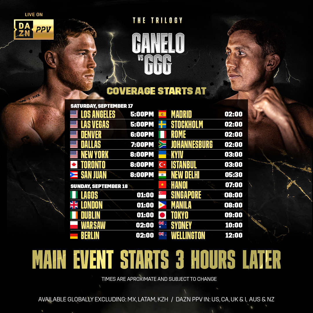 What Time Is Canelo Fight September 2024 Dacia Dorotea