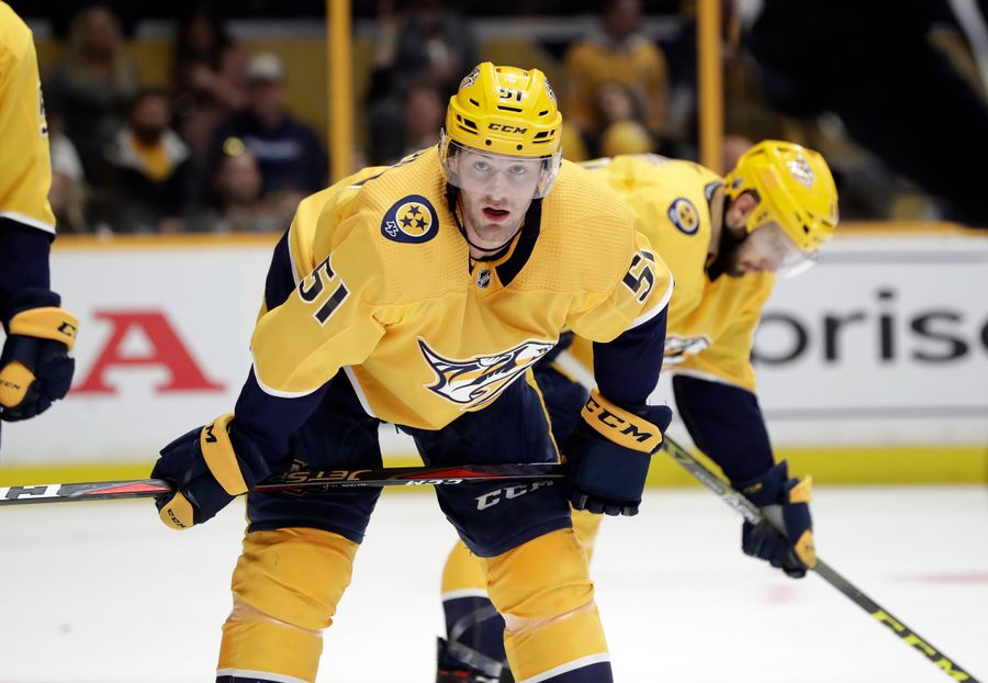 Predators&#39; Austin Watson Suspended 27 Games For Domestic Violence