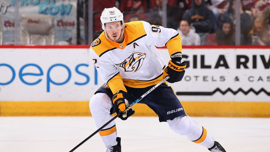 Predators&#39; Ryan Johansen Skates Off Ice After Walk-Off Goal