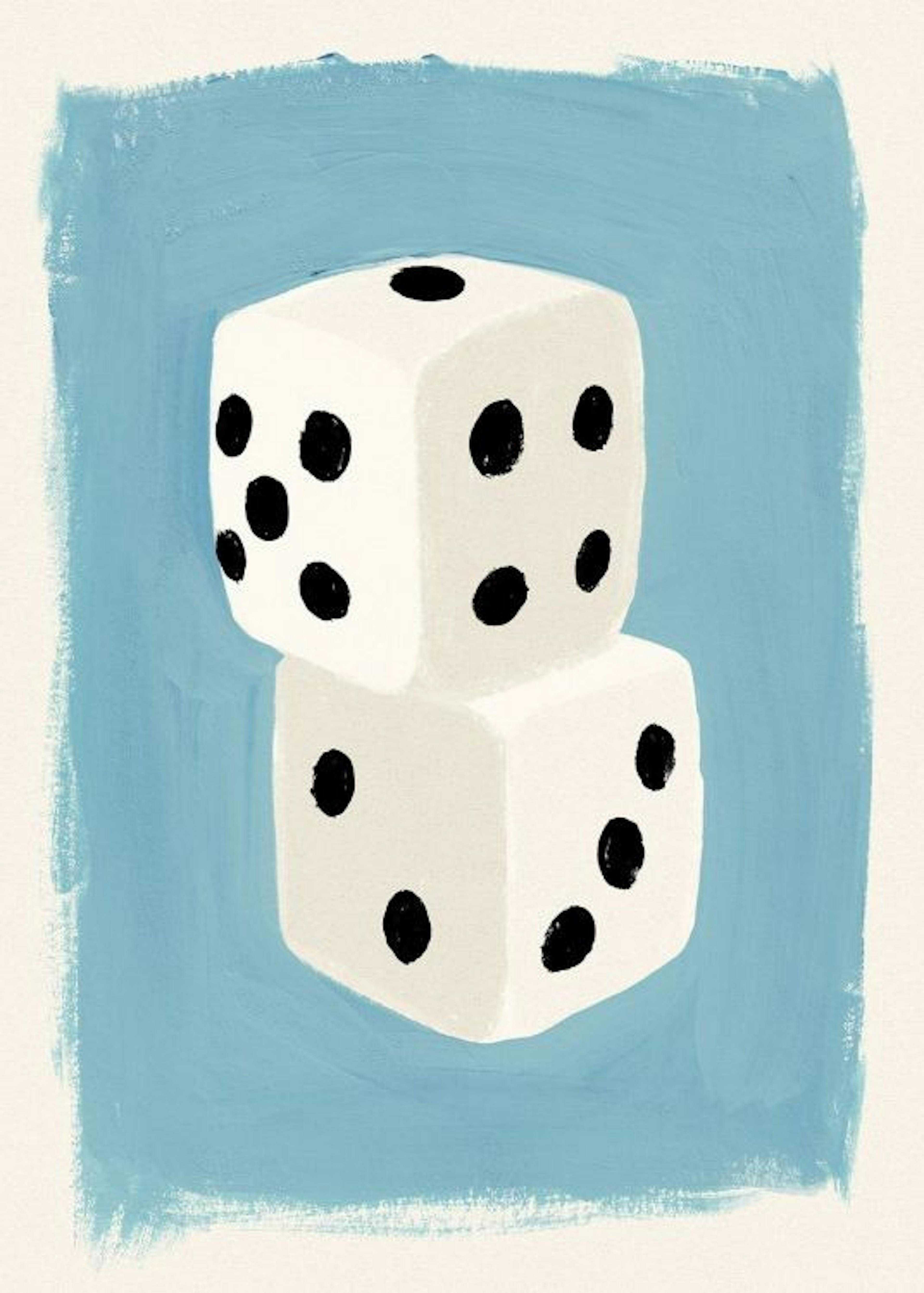 Throw the Dice Print 0