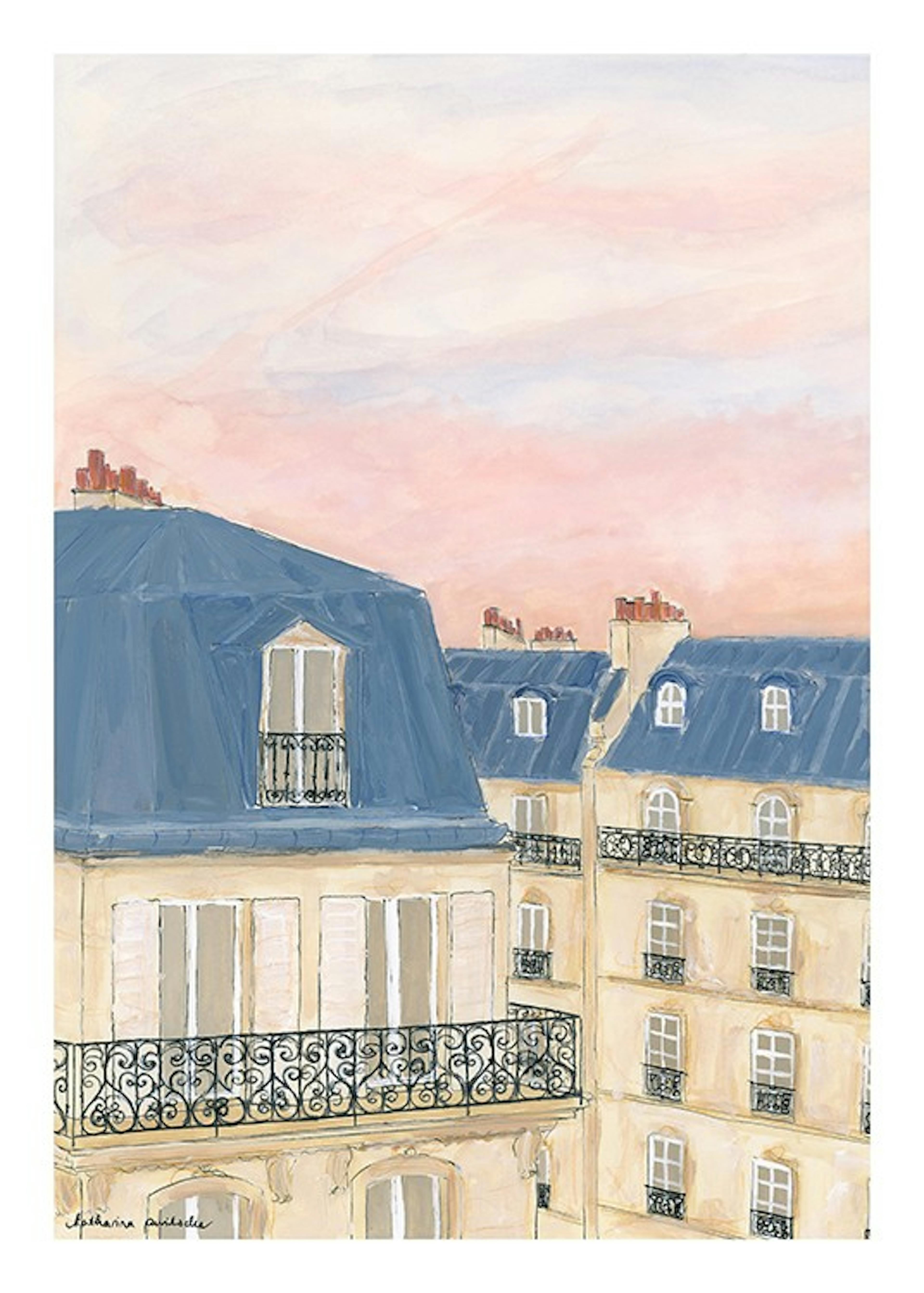 Katharina Puritscher - Parisian Sky Plakat 0