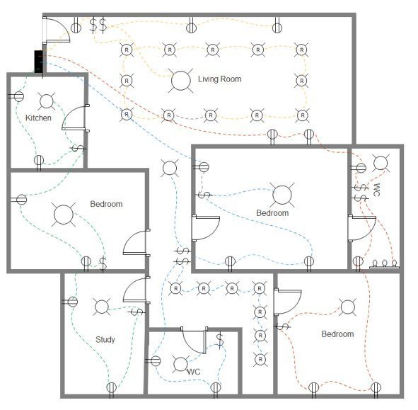 Line Basic House Wiring Diagrams