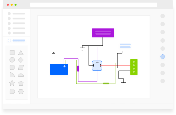 Simple Circuit Diagram Maker